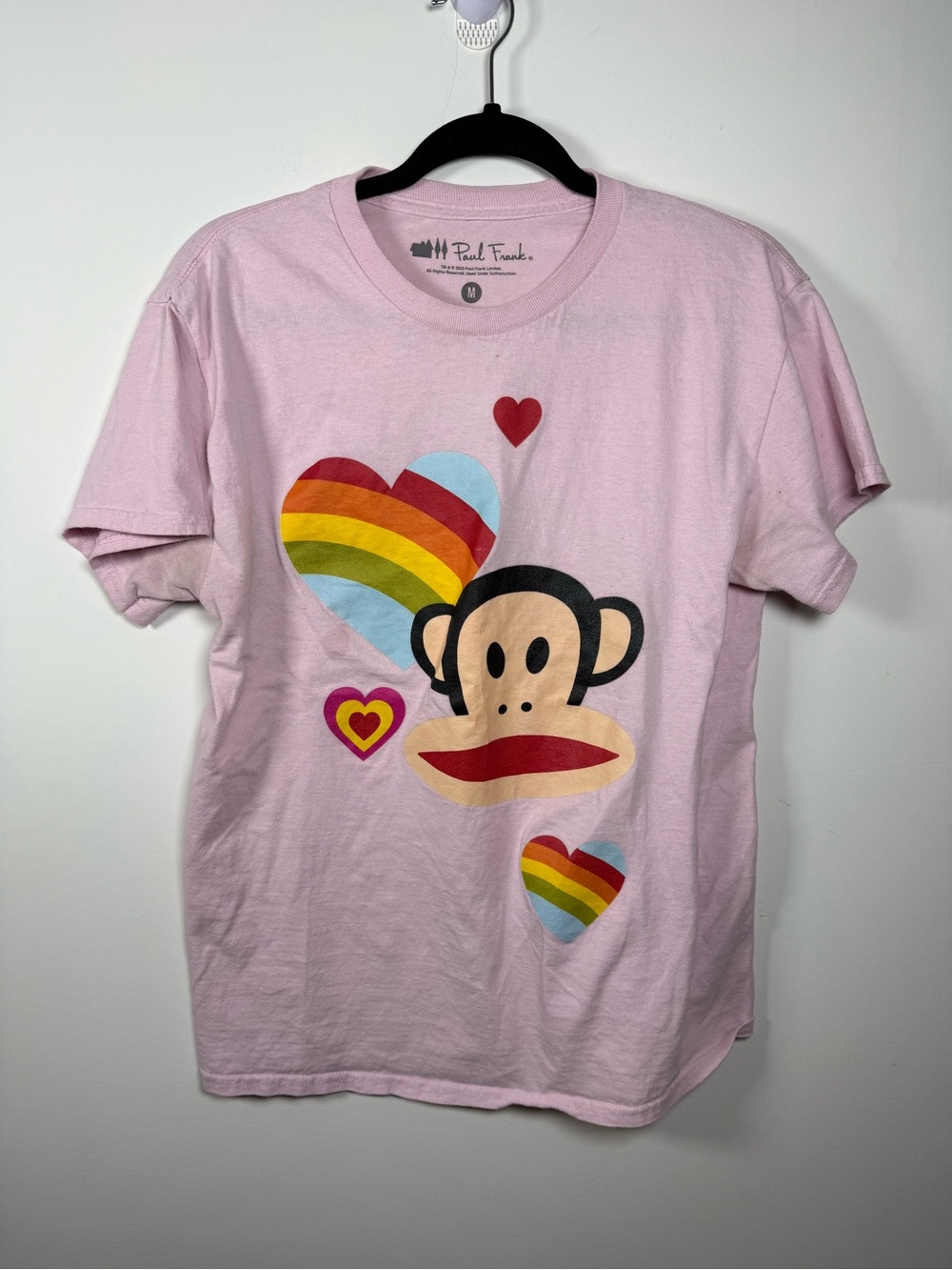 PAUL FRANK | Julius Monkey Graphic Tee Shirt Size M As Is